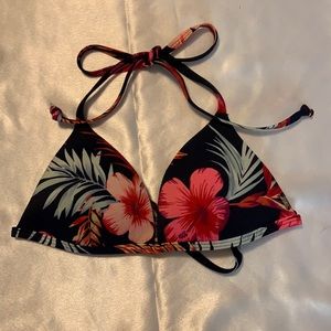 Tropical bikini top